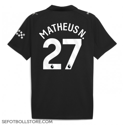 Manchester City Matheus Nunes #27 Replika Bortatröja 2025-26 Kortärmad